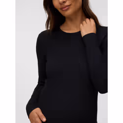 Vero Moda 5715911708277 Canottiera Scollo rotondo Manica lunga Cotone, Elastan - Vista aggiuntiva 5