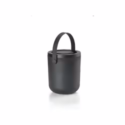 Zone Denmark 23201 bidone per la spazzatura 3 L Rotondo Acrilonitrile butadiene stirene (ABS) Nero - Vista aggiuntiva 6