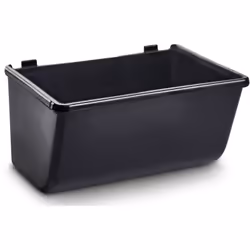 raaco Clip 9 Box, Cassettiera, Nero, Polipropilene (PP), 2,2 kg, 108 mm, 83 mm