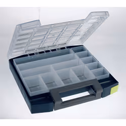 raaco Boxxser 55 5x5-13, Policarbonato, 942 g, Blu