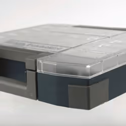 raaco Boxxser 55 5x10-45 valigetta porta attrezzi Blu - Vista aggiuntiva 5