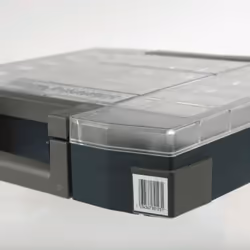 raaco Boxxser 55 5x10-45 valigetta porta attrezzi Blu - Vista aggiuntiva 6