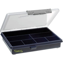 Raaco - Assorter 6-7 Scatola minuteria (l x l x a) 175 x 143 x 32 mm Scomparti: 7 suddivisione fissa Contenuto 1 pz.