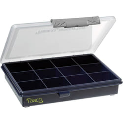 Assorter 6-12 Scatola minuteria (l x l x a) 175 x 143 x 32 mm Scomparti: 12 suddivisione fissa Contenuto 1 pz. - Raaco