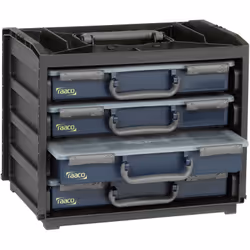 raaco Assorter 55 4x8-15 Polipropilene (PP) Blu - Vista aggiuntiva 4