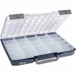 Dettagli tecnici Beni industriali Compatibile Caratteristiche componenti suddivisione fissa Colore Blu Dimensione del prodott ...