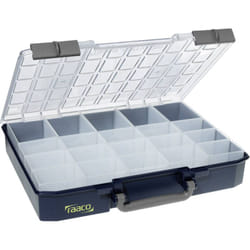 raaco CarryLite 80 5x10-20 Valigetta per minuteria (L x A x P) 413 x 79 x 330 mm Scomparti: 20 Contenuto 1 pz.
