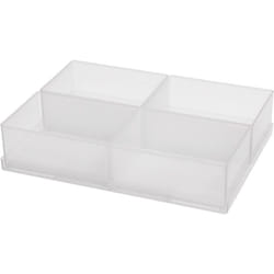 Raaco - Inserto per valigetta porta minuteria (l x l x a) 220 x 160 x 47 mm Scomparti: 4 Contenuto 1 pz.
