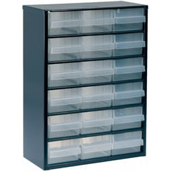 Raaco - Store Ha 18 Cassetti Cassetto Typ 150-02 Blu