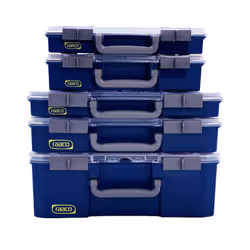 raaco CarryLite 55 5x10-0/DLU Blu Policarbonato (PC), Polipropilene (PP) - Vista aggiuntiva 4