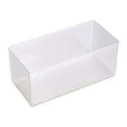 Insert Box 80 CA7-1 1/2 H69XL79XP163mm Trasparent Raaco Plastic (di 8)