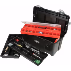 Strumento caso 35-50 Scatola portaUtensili con maniglia grande per esigenze elevate in officina e in uso mobile Con 2 porta u ...