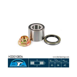 Set di cuscinetti ruota BTA H23010BTA
