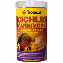 Prodotto: Tropical Cichlid Carnivore Medium Pellet - mangime per ciclidi con dieta carnivora, granulometria media Mangime alt ...