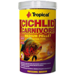 Tropical Cichlid Carnivore Medium Pellet - Formato: 1000 ml