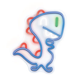 Forever neon led jurassic baby dino blue