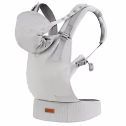MoMi NOSI00003, Zaino portabebè, 20 kg, Grigio