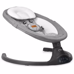 MoMi BULE00022 altalena per bambino Sdraietta a dondolo per bambino Grigio - Vista aggiuntiva 7