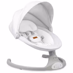 MoMi BULE00023 altalena per bambino Sdraietta a dondolo per bambino Grigio