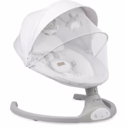 MoMi BULE00023 altalena per bambino Sdraietta a dondolo per bambino Grigio
