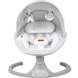 MoMi BULE00023 altalena per bambino Sdraietta a dondolo per bambino Grigio - Vista aggiuntiva 4