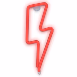 Forever Light RTV100213, Figura luminosa decorativa, Rosso, Plastica, Luce d'atmosfera, Cameretta dei bambini, Soggiorno, Ris ...