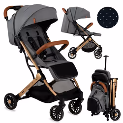 MoMi WOSP00018 carrozzina 1 seduta(e) Oro, Grigio - Vista aggiuntiva 6