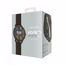Forever ForeVive 2 Slim SB-325 3,1 cm (1.22") IPS Digitale 240 x 240 Pixel Touch screen Nero - Vista aggiuntiva 6