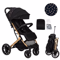 MoMi Estelle Dakar Ginko Passeggino all-terrain 1 seduta(e) Nero - Vista aggiuntiva 6