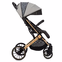 MoMi Estelle Dakar Leopard Passeggino all-terrain 1 seduta(e) Nero, Grigio - Vista aggiuntiva 5