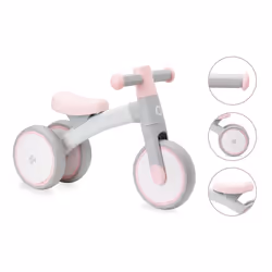 MoMi ROBI00036 bicicletta Balance bike Grigio, Rosa - Vista aggiuntiva 5