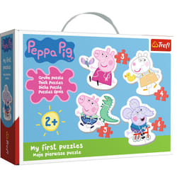 Peppa Pig Lovely Puzzle 3 pz Cartoni
