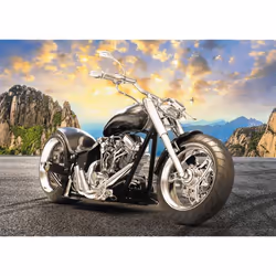 Trefl Black motorcycle Puzzle 500 pz Sport - Vista aggiuntiva 2