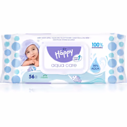 Un’igiene di livello superiore che è delicata sulla pelle. Le salviette umidificate per bambini Bella Baby Happy Aqua Care pu ...