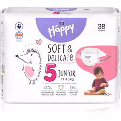 I pannolini giusti non faranno sentire il bambino a disagio. I pannolini usa e getta Bella Baby Happy Soft&Delicate taglia 5 ...