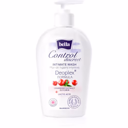 Il prodotto BELLA Control Discreet garantisce una cura quotidiana delle parti intime del corpo dolce e delicata.