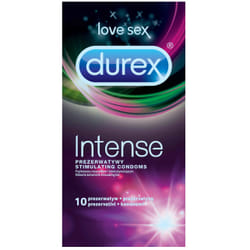 Durex Intense 10 pz A coste e a puntini