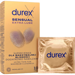 Durex Sensual Extra Lube 10 pz