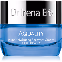 Dr Irena Eris Aquality Hyper-Hydrating Recovery Cream 50 ml, Donna, 50 ml, Crema, Pelle universale, Notte e Giorno, Anti-inve ...