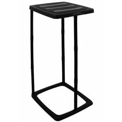 Supporto in plastica per sacco da rifiuti 60 litri di volume - Dimensioni 70 x 35 x 30 cm - colore nero - Contenitore raccolta differenziata Bidone