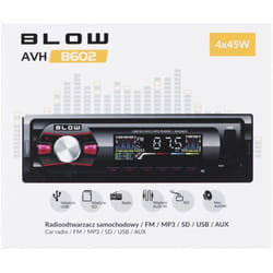 Car Radio BLOW AVH-8602 MP3/USB/SD/MMC