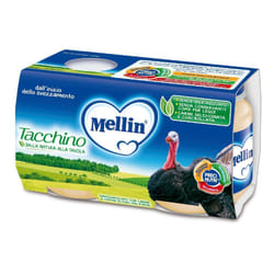 Omogeneizzato Mellin Tacchino per Infanzia 2 Vasetti da 120 g
