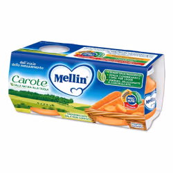 Mellin Omog Carote 2X80G