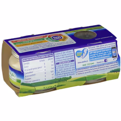 Mellin Omogeneizzato Coniglio per Infanzia 2 Vasetti da 80g