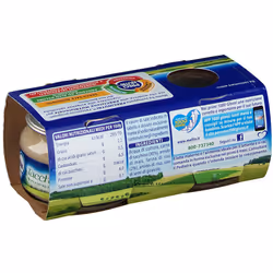 Mellin Omogeneizzato Tacchino per Svezzamento 2 Vasetti da 80gr ciascuno