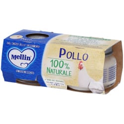 Mellin Omogeneizzato Pollo 2 Confezioni da 80g