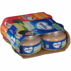 Mellin Omogeneizzato Tacchino per Infanzia 4x80g