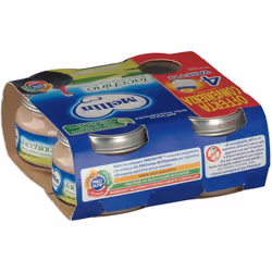Mellin Omogeneizzato Tacchino per Infanzia 4x80g