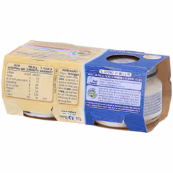 Mellin Baby Formaggino Classico per Alimentazione Infanzia 2 Vasetti da 80gr