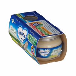 Mellin Omogeneizzato Trota per Infanzia 2 Vasetti da 80 g